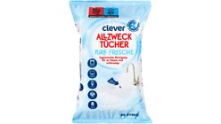 Clever Allzwecktücher Pure Frische 80 Stk.