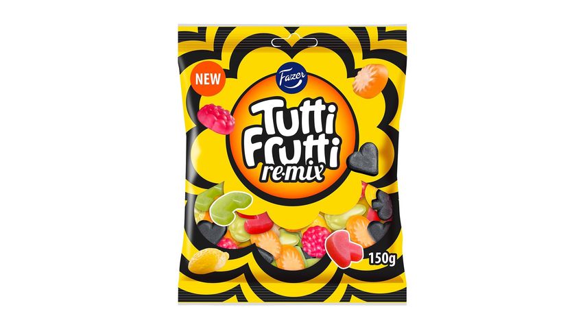 Fazer Tutti Frutti Remix Original 150g