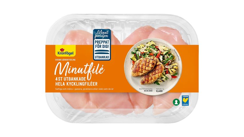 Kronfågel Chicken Minute File 600g