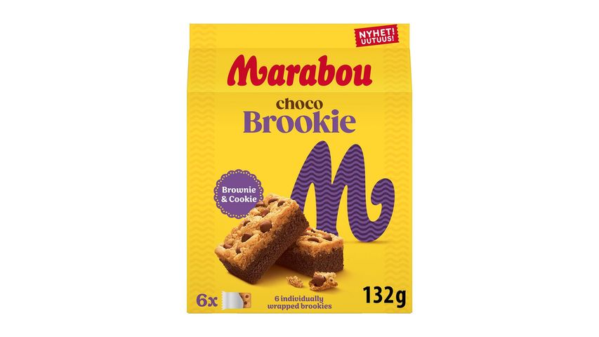 Marabou Kakor Choco Brookie 132g