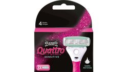 Wilkinson Sword Quattro Women Sensitive Klingen 3 Stück