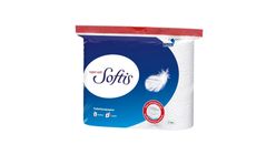 Softis Toilettenpapier Weiß 9 Rollen