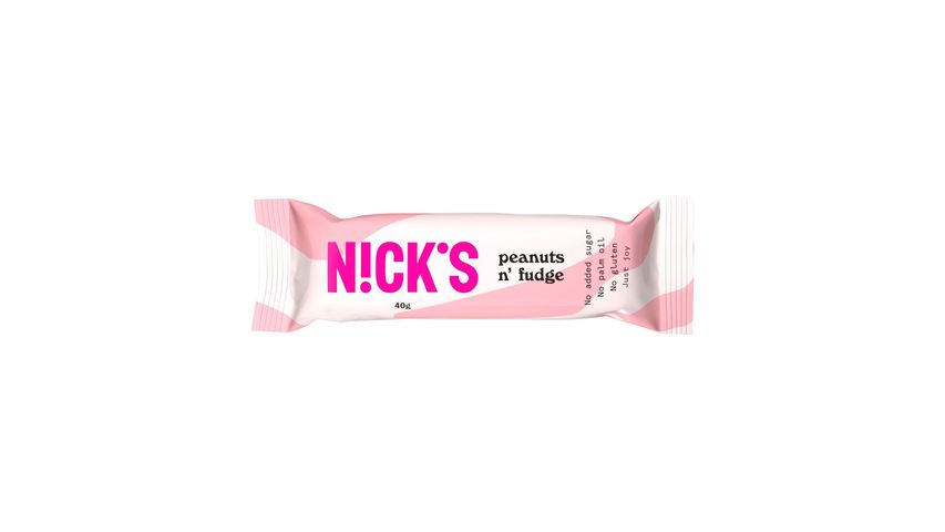 Nick's Chocolate Peanuts N' Fudge | 40g