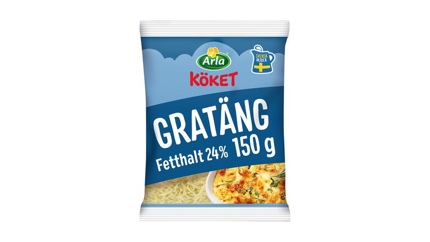 Arla Köket Riven Ost Gratäng 24% 150g