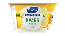 Valio Kvarg Lemon Lactose-free 200g