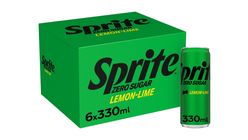 Sprite Zero Soda 330ml 6-p