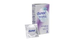Durex Kondomer Invisible Extra Lube 8-p