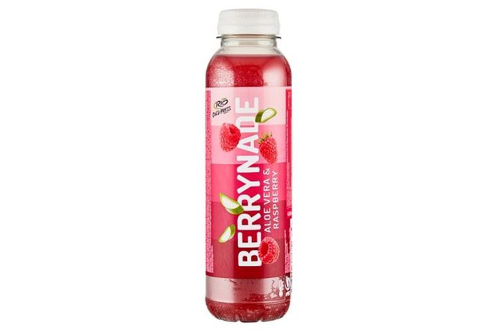 Rio Berrynade szénsavmentes gyümölcsital többféle gyümölcsből málna pürével 400 ml