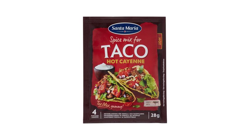 St. Maria Taco Spice Mix Hot Cayenne | 28g