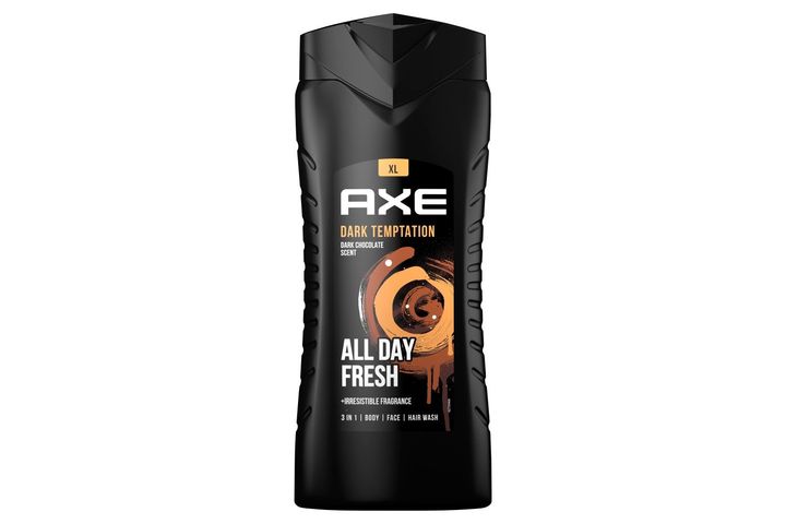 AXE Dark Temptation 3 in 1 tusfürdő testre, arcra, hajra 400 ml