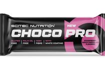 Choco Pro 50 g eper-fehércsokoládé
