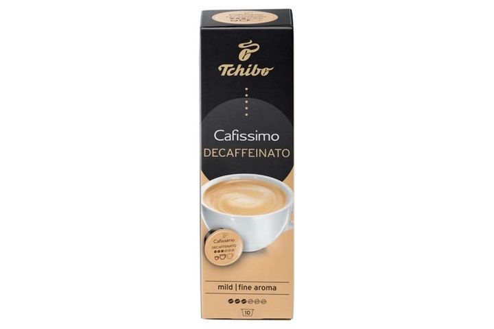 Tchibo Cafissimo Decaffeinato koffeinmentes kávékapszula 10 db 70 g
