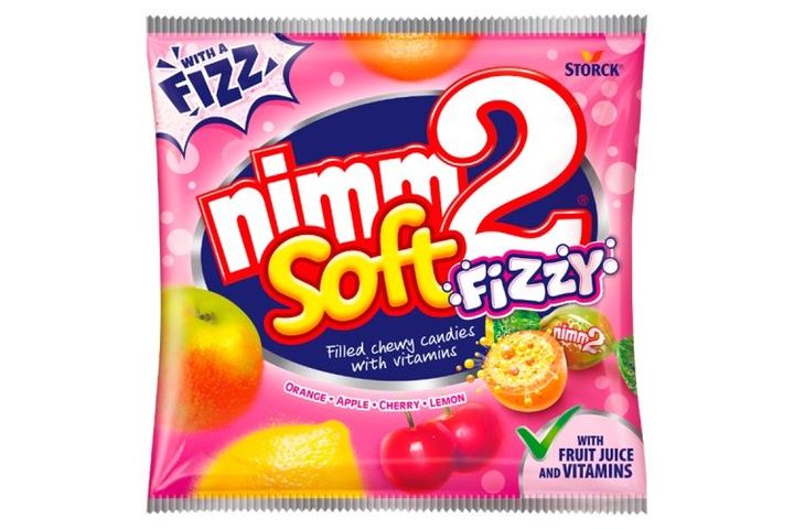 Storck Nimm2 Soft Fizzy Sour Gummy Candies | 90 g