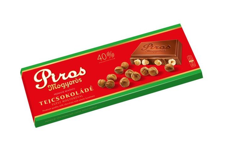 Piros Hazelnut Milk Chocolate 225 g