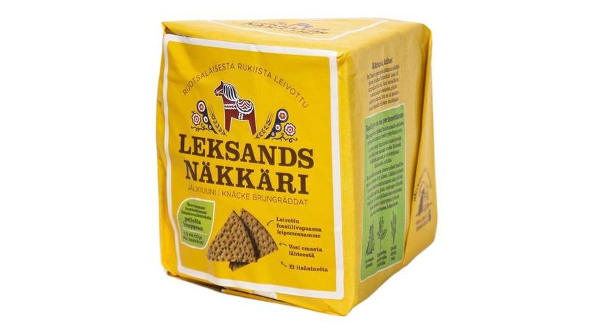 Leksands Knäckebröd Trekant Brungräddat 200g