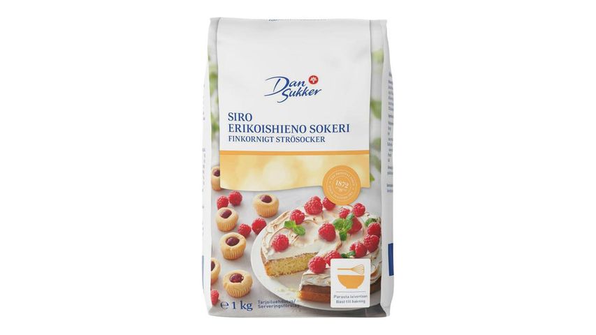 Dan Sukker Finkornet Sukker | 1kg