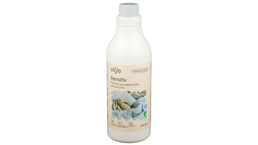 Vilje Tøyvask Sensitiv Flytende | 900ml