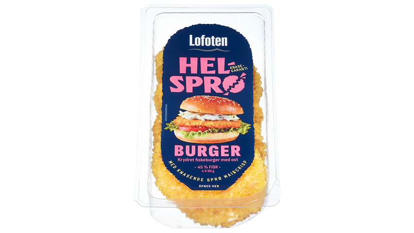 Lofoten Fiskeburger Helsprø | 360g