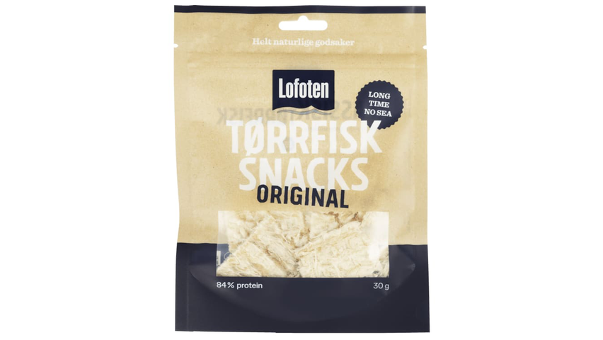 Lofoten Tørrfisksnacks Original | 30g