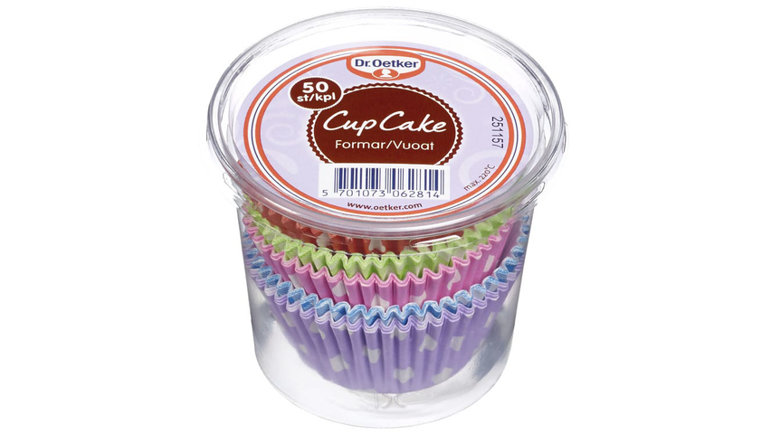 Dr. Oetker Muffinsformer Deko | 50stk