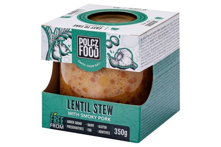 Polcz lencsefőzelék füstölt tarjával 350 g