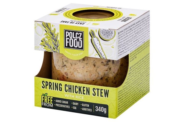 Polcz spring chicken stew with rice 340 g