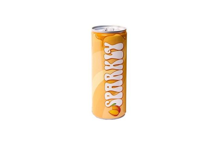 SPARKLY Mango - Passion fruit carbonated soft drink 250 ml