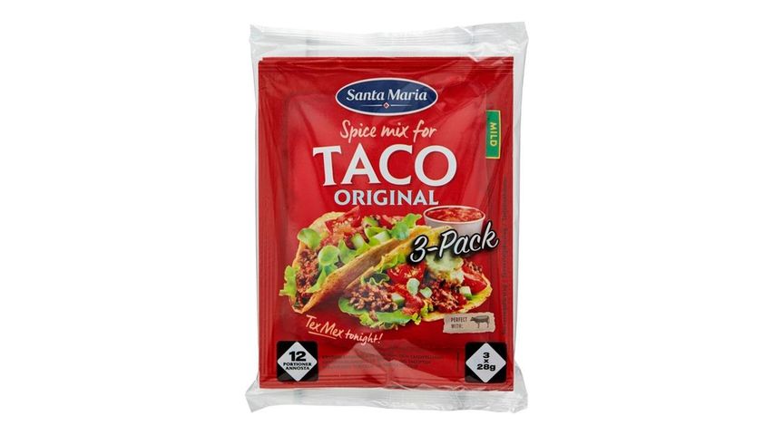Santa Maria Taco Spice Mix 3x28 g