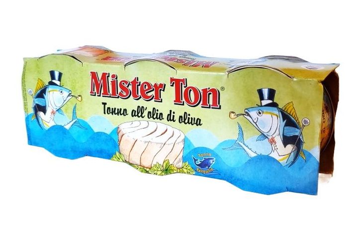 Mister Ton Tonhaldarabok olíva olajban 3x70 g