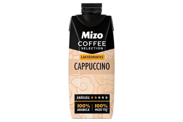 Mizo Coffee Selection Cappuccino laktózmentes zsírszegény kávés tej 250 ml