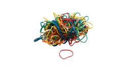 Fackelmann gumigyűrű 150 db