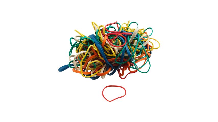 Fackelmann gumigyűrű 150 db