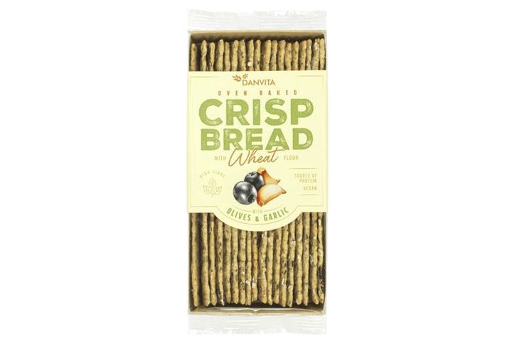 DANVITA bread sticks with olives and garlic 130 g