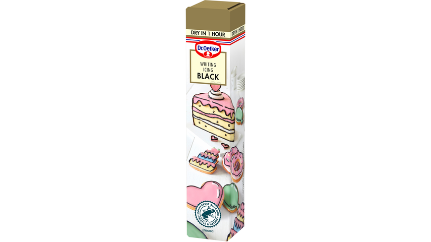 Dr. Oetker Writing Icing Black | 25g