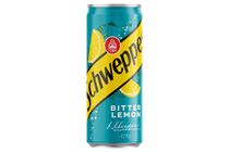 Schweppes Bitter Lemon citromízű szénsavas üdítőital cukorral és édesítőszerekkel 0,33 l