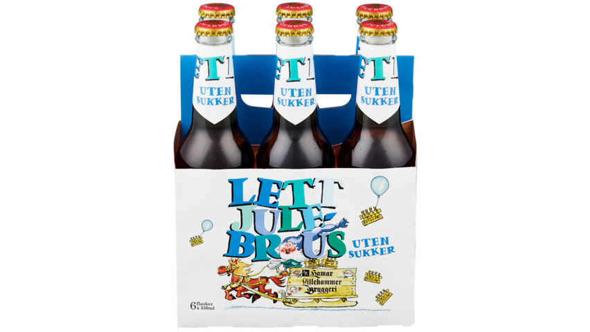 Hamar Julebrus Lett Flaske | 6 x 0.33l