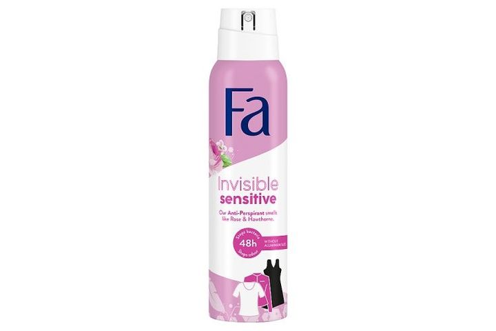Fa Invisible Sensitive dámský antiperspirant ve spreji | 150 ml