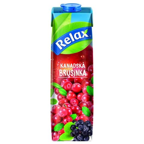 Relax Kanadská brusinka ovocný nápoj | 1 l