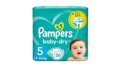 Pampers baby-dry Gr. 5 11-16kg 26 Stk.