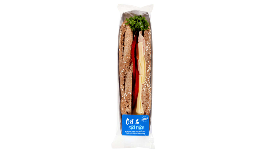 Smak Baguette Ost & Skinke | 210g