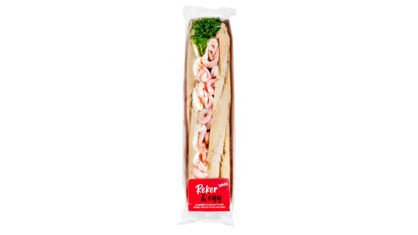 Smak Baguette Reker & Egg | 230g