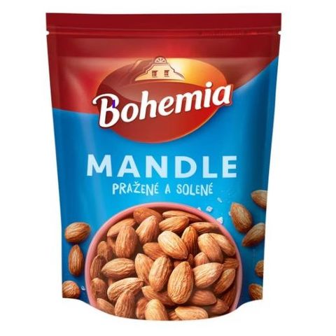 Bohemia Pražené a solené mandle | 125 g