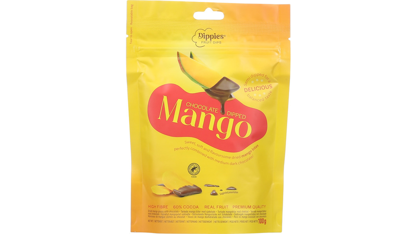Fruit Dips Mango Sjokolade | 100g