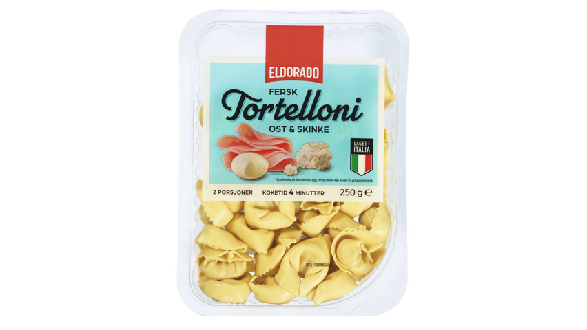 Eldorado Tortelloni Ost & Skinke | 250g