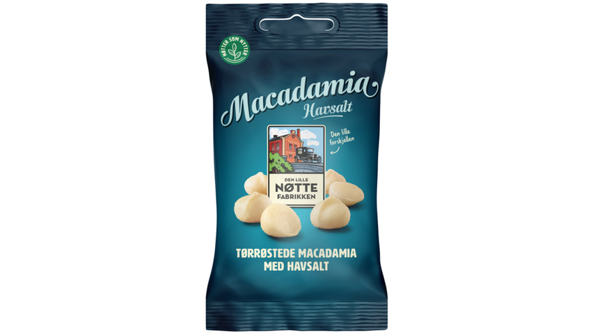 DLN Macadamia Havsalt 10stk | 50g