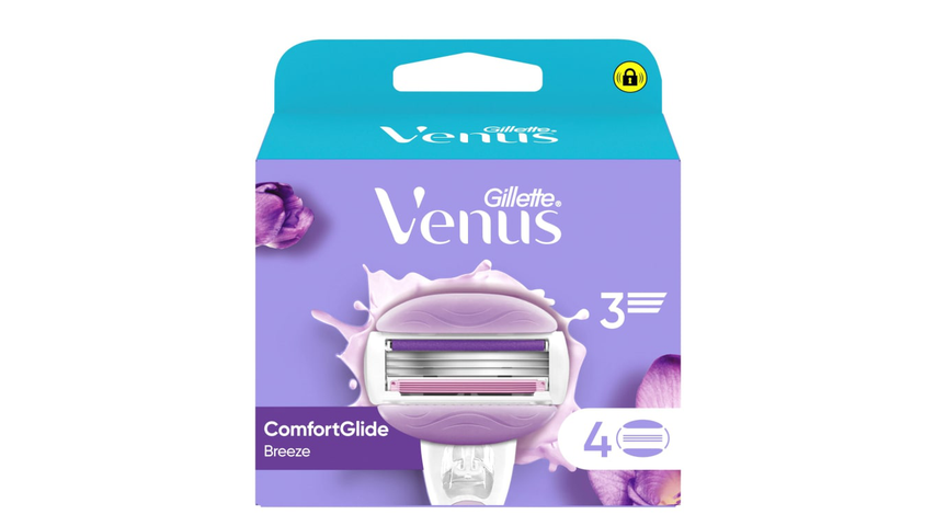 Venus Barberblad Comfortglide Breeze | 4stk