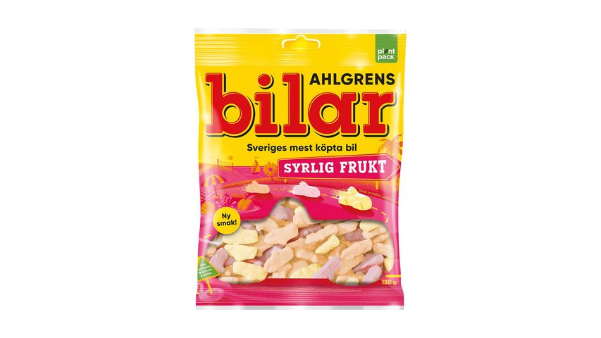 Ahlgrens Bilar Syrlig Frukt | 130g