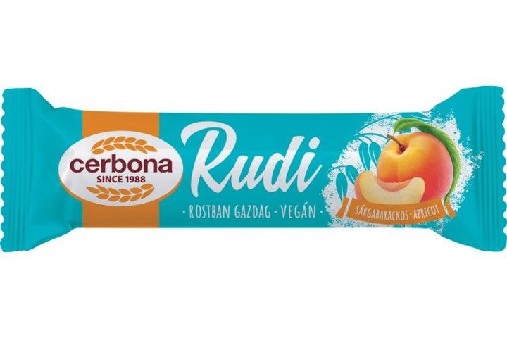 Cerbona rudi sárgabarackos töltelékkel, kakaós bevonattal 30 g