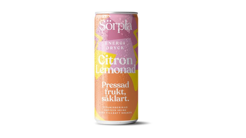 Sörpla Energy Drink Lemon Lemonade 33cl