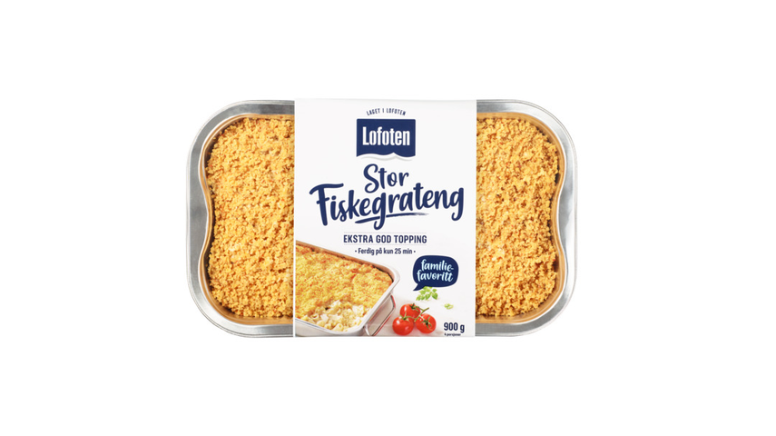 Lofoten Fiskegrateng | 900g